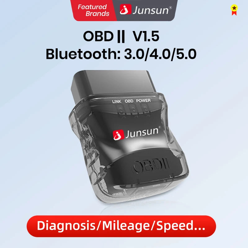 Bluetooth OBD2 Adapter Kfz-Diagnosegerät Scan-Tool