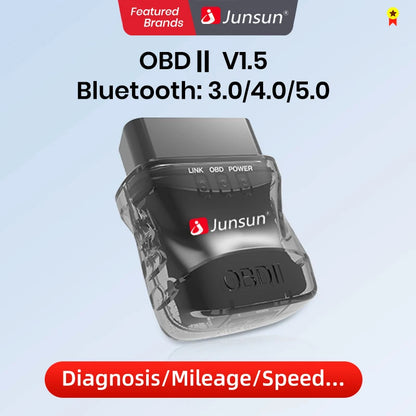 Bluetooth OBD2 Adapter Kfz-Diagnosegerät Scan-Tool
