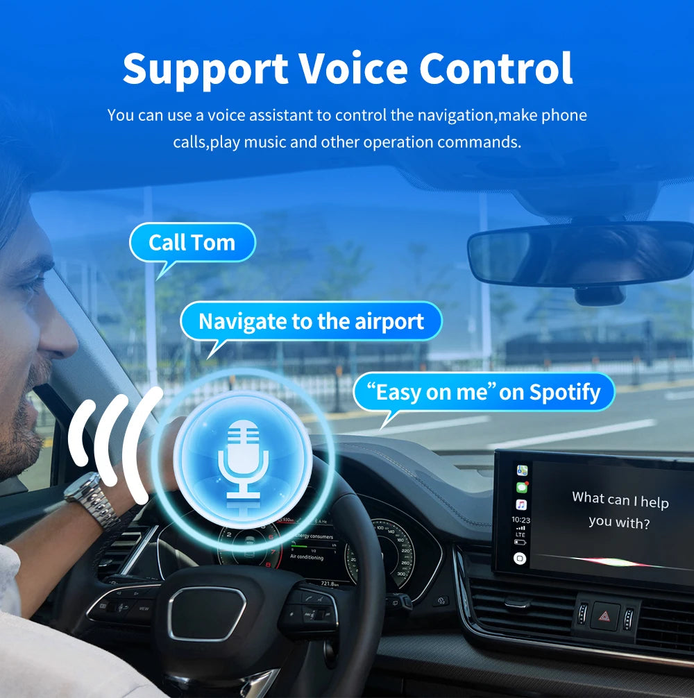 Kabelloser Carplay-Android-Auto-Adapter