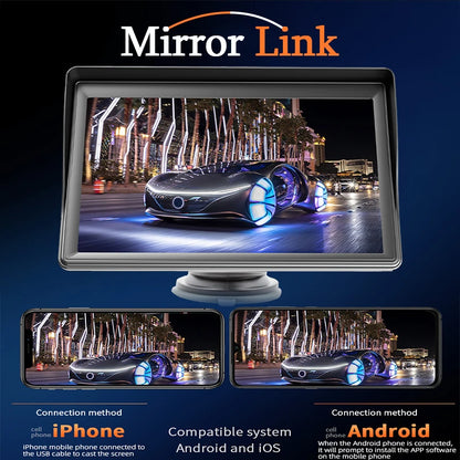 7-Zoll-Autoradio mit kabelloser CarPlay-Funktion